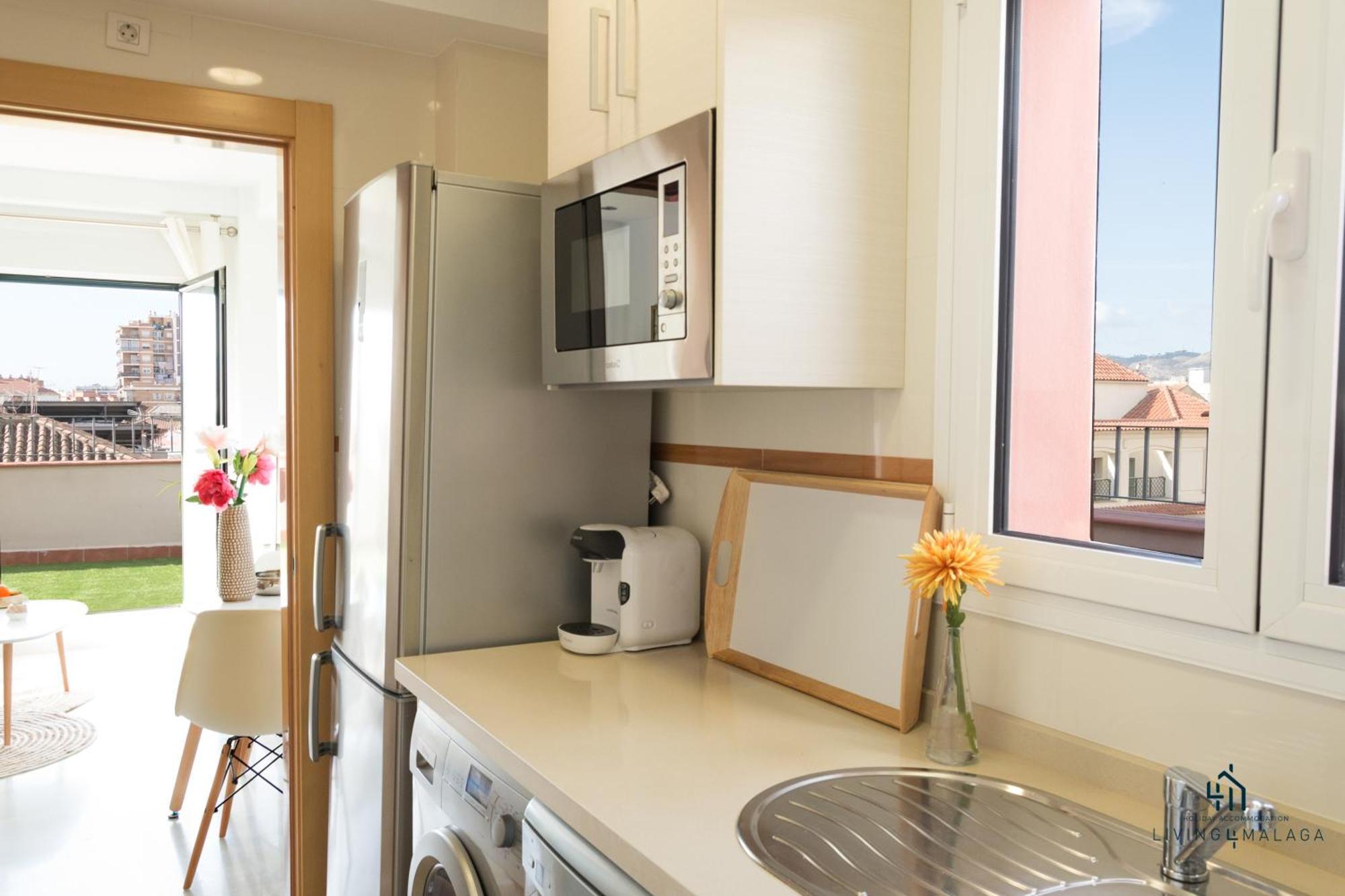 Appartamento Living4Malaga Blue Bay Esterno foto