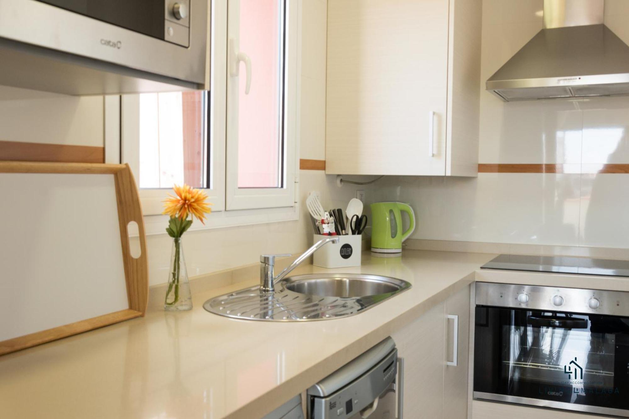 Appartamento Living4Malaga Blue Bay Esterno foto