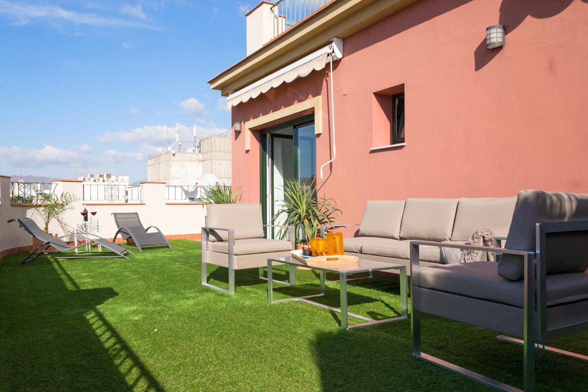 Appartamento Living4Malaga Blue Bay Esterno foto