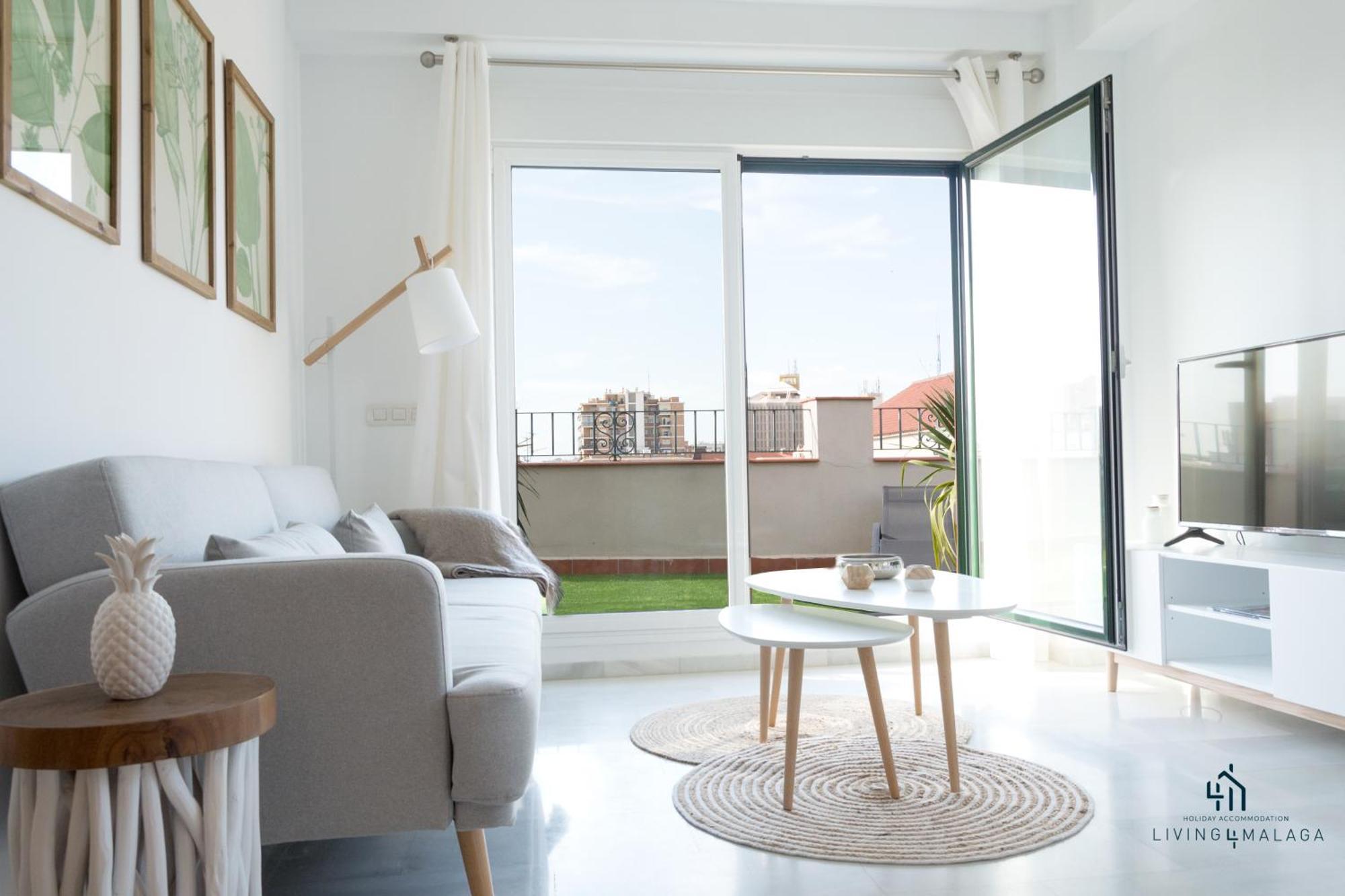 Appartamento Living4Malaga Blue Bay Esterno foto