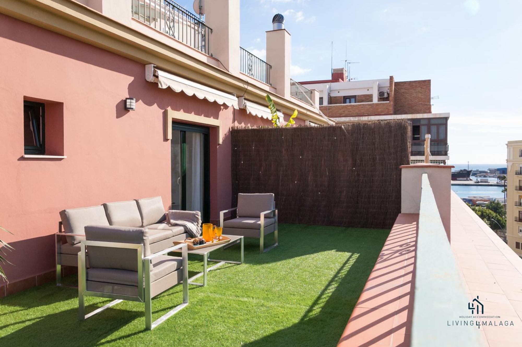 Appartamento Living4Malaga Blue Bay Esterno foto