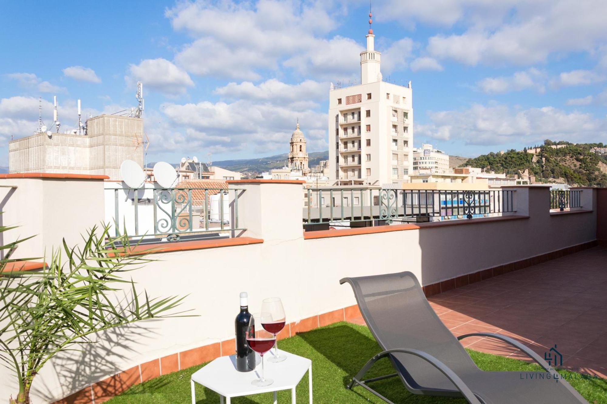 Appartamento Living4Malaga Blue Bay Esterno foto
